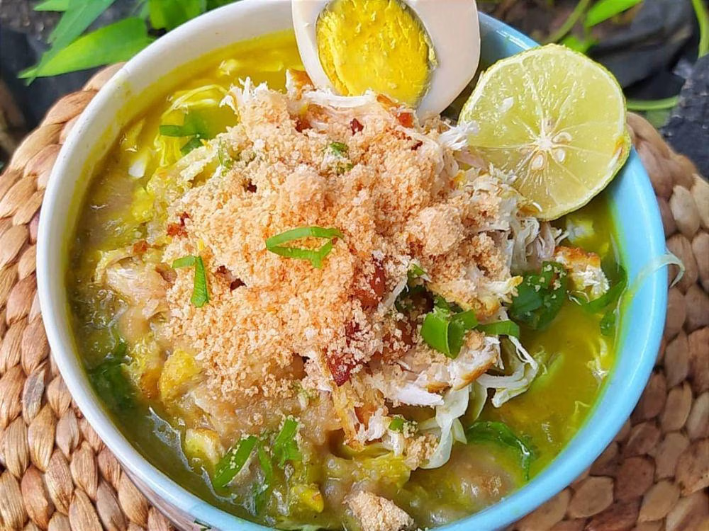 Review Soto Lamongan Dengan Koya Gurih Dan Ayam Kampung